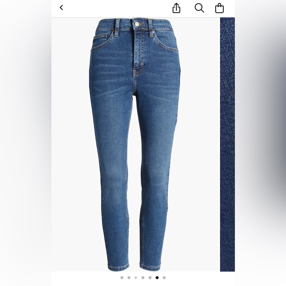 TOPSHOP JAMIE JEANS